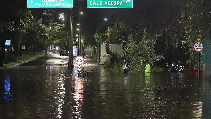 Inundaciones en Tlalpan